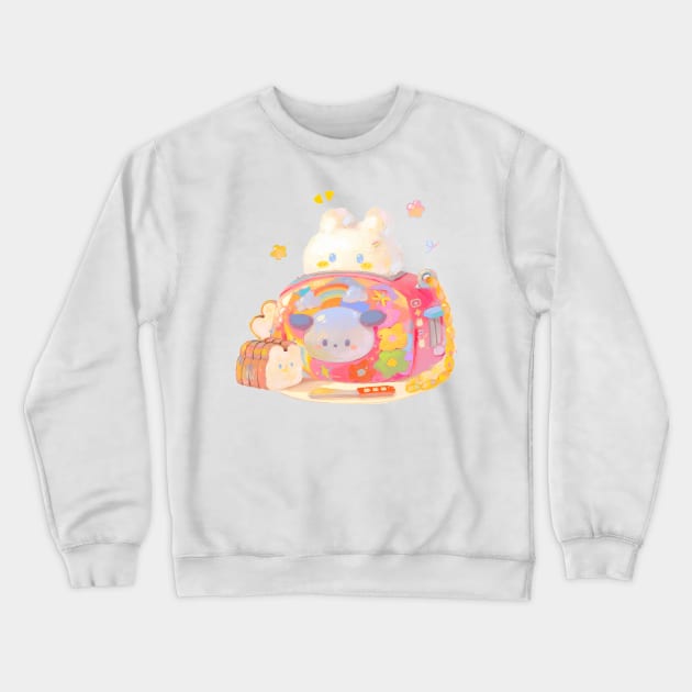 Happy Toaster Crewneck Sweatshirt by happyyu